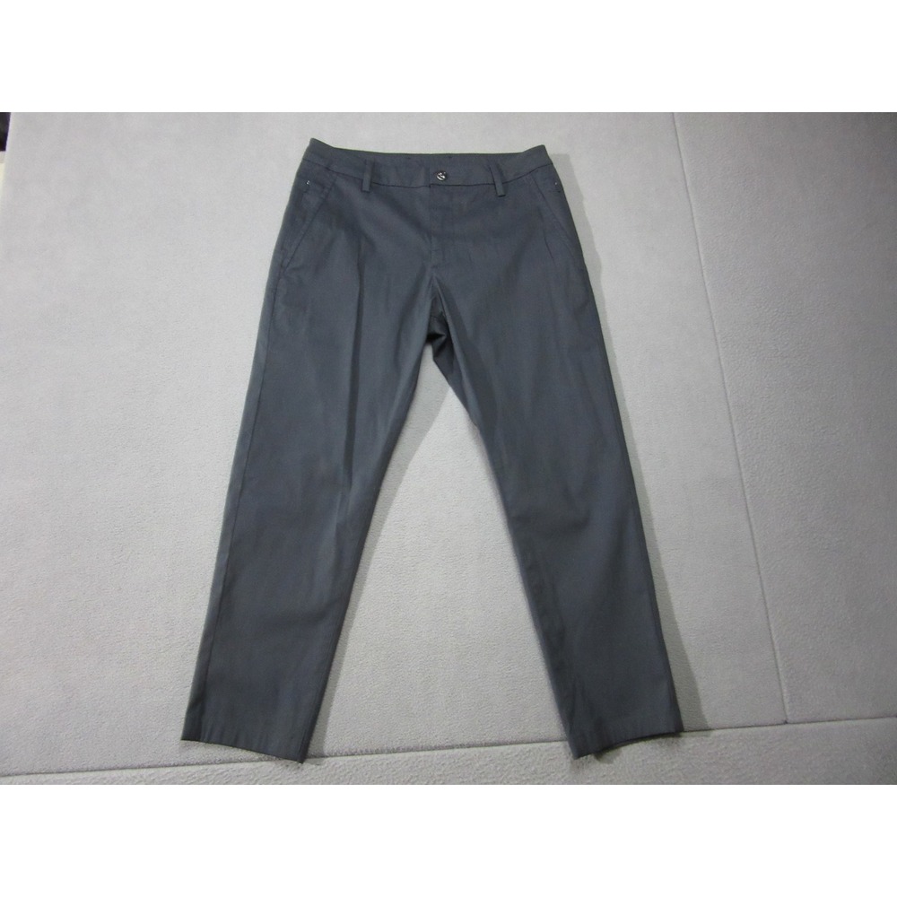 Birddogs Pants Mens 30x28 Blue Tech Chino Stretch Zip Pockets Office